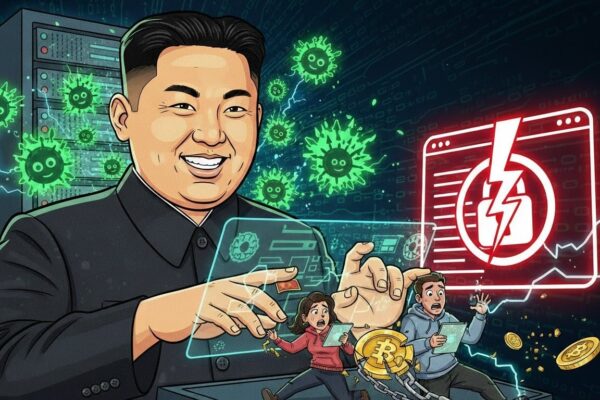 Cyber War on Blockchain North Korea AI Malware Attack on Crypto Devs