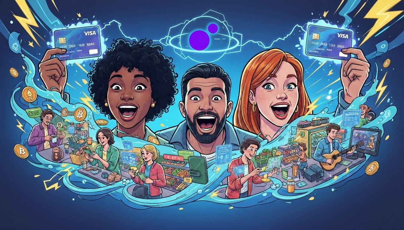 Web3 Just Went Mainstream Visa & MoonPay Power Crypto Payments Everywhere